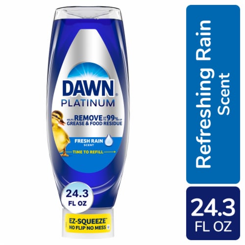 Dawn Platinum EZ-Squeeze Refreshing Rain Scent Dish Soap