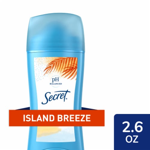 Secret for Women Antiperspirant Deodorant Invisible Solid Island Breeze  Scent, 1 pack / 2.6 oz - Kroger