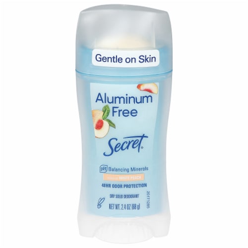 Secret® Aluminum Free White Peach Perspective: front