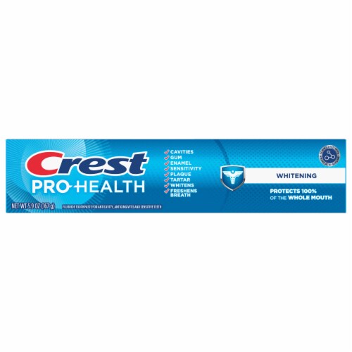 Crest Pro Health Whitening Toothpaste Perspective: front