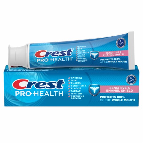 Crest Pro-Health Sensitive & Enamel Shield Toothpaste Perspective: front