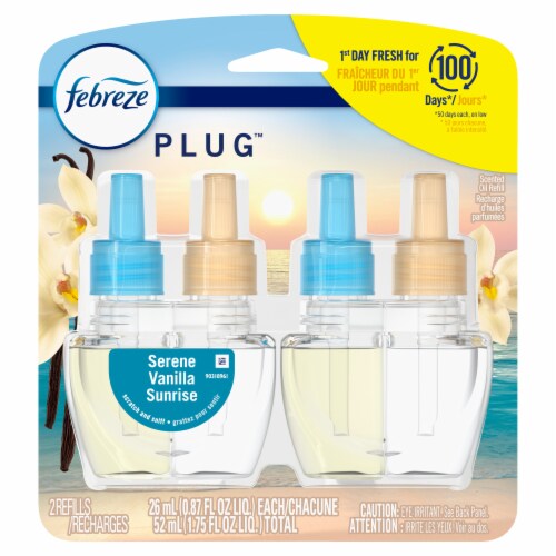 Febreze Plug™ Serene Vanilla Sunrise Perspective: front