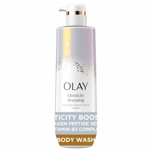 Olay Cleansing & Firming Body Wash with Collagen Perspective: front