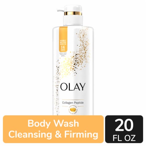 Olay Cleansing & Firming Body Wash with Collagen, 20 fl oz