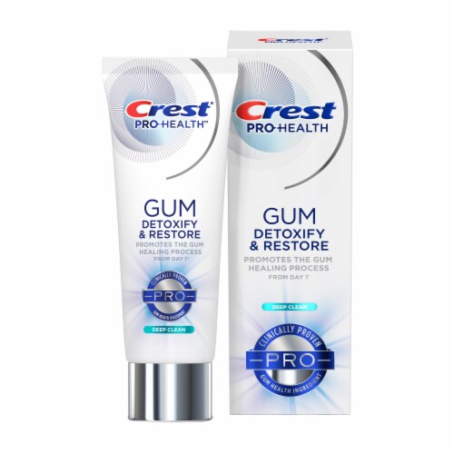Crest Pro-Health Gum Detoxify and Restore Deep Clean Toothpaste Perspective: front
