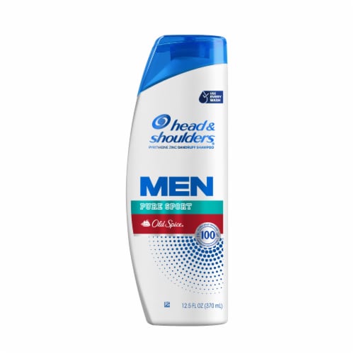 Head and Shoulders Old Spice Pure Sport Dandruff Shampoo Perspective: front