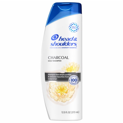 Head & Shoulders® Charcoal Daily Dandruff Shampoo Perspective: front