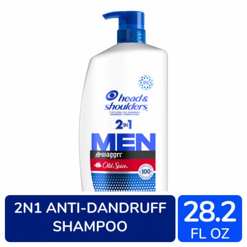 Head & Shoulders Swagger Old Spice 2 in 1 Men's Shampoo Perspective: front