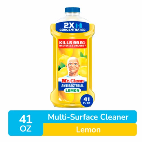 Mr. Clean® Lemon Antibacterial Multi-Surface Cleaner Perspective: front