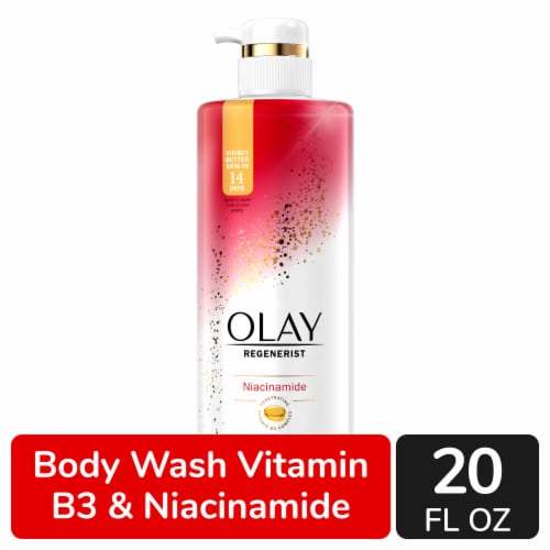 Olay Regenerist Cleansing & Hydrating Bodywash with Vitamin B3 & Niacinamide Perspective: front