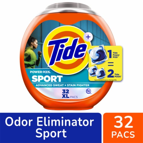 Tide Power Pods Sport Laundry Detergent Pods Perspective: front