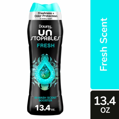 Downy Unstopables Fresh In-Wash Laundry Scent Booster Beads Perspective: front