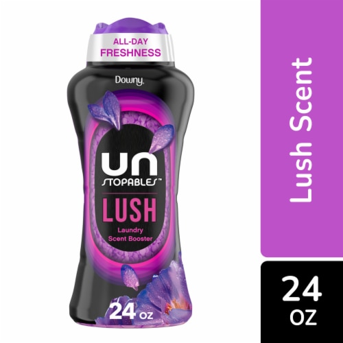 Downy Unstopables Lush In-Wash Scent Booster Beads Perspective: front