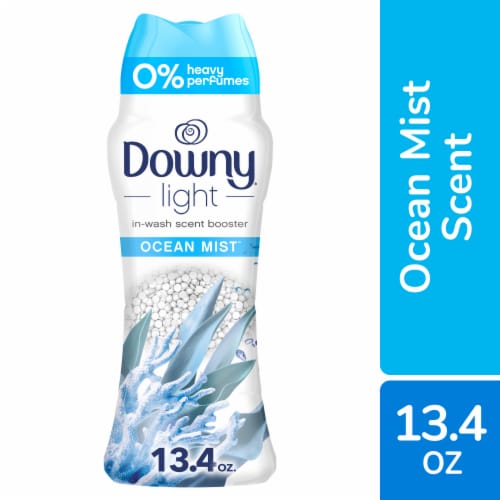 Downy Light Ocean Mist Scent Booster Beads Perspective: front