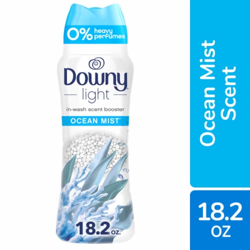 downy light in wash scent booster beads ocean mist 34 oz