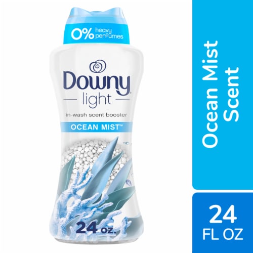 Downy Light Ocean Mist In-Wash Scent Booster Beads Perspective: front