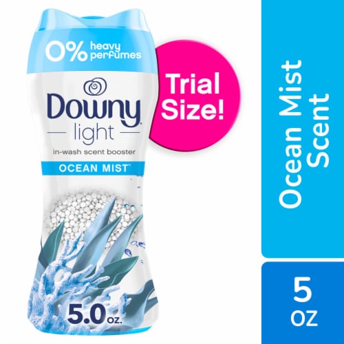 Downy Light Ocean Mist In-Wash Scent Booster Beads Perspective: front