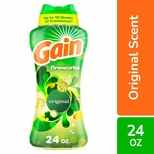 Gain Original Fireworks In-Wash Scent Booster Beads Perspective: front