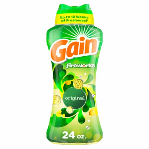 Gain Fireworks Original In-Wash Scent Booster Beads Perspective: front