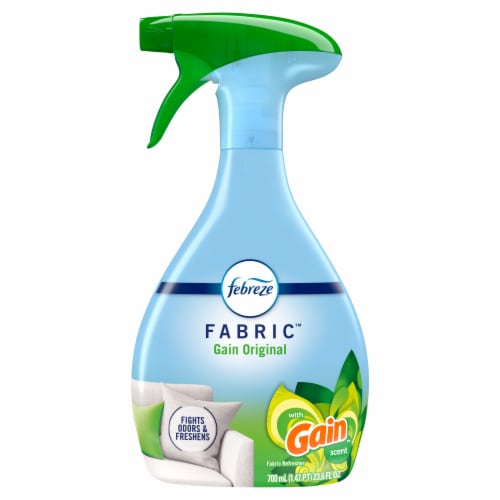 Febreze Fabric Spray Air Freshener Odor-Fighting Fabric Refresher Gain Original Scent Perspective: front