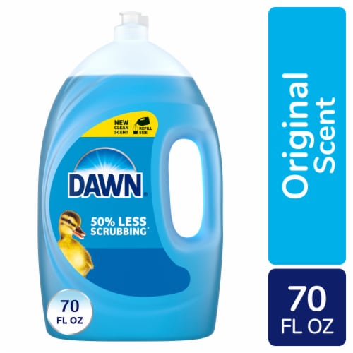 Dawn Ultra Original Scent, Liquid Dish Soap Perspective: front