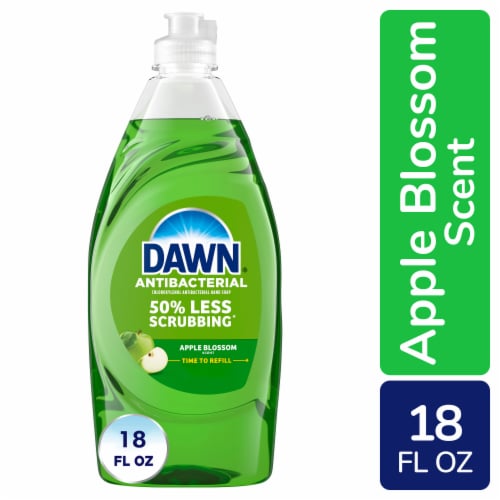 Dawn Ultra Antibacterial Dishwashing Liquid Apple Blossom Scent Dish Soap