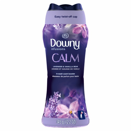 Downy® Infusions Calm Lavender & Vanilla Bean In-Wash Scent Booster Beads Perspective: front