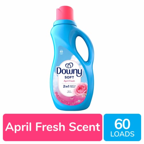 Downy Ultra April Fresh Liquid Fabric Softener Fabric Conditioner Perspective: front