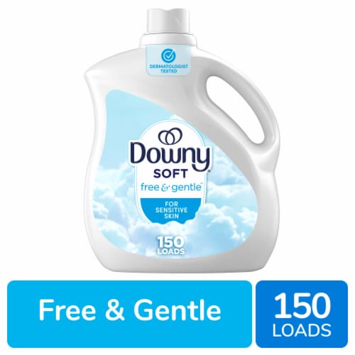 Downy Free & Gentle Liquid Fabric Softener Fabric Conditioner Perspective: front
