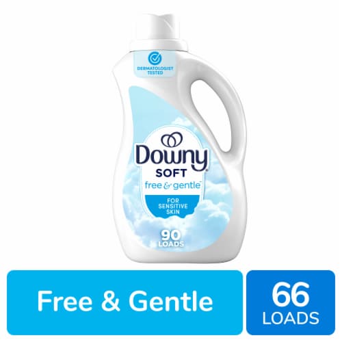 Downy Ultra Free & Gentle Liquid Fabric Softener Fabric Conditioner Perspective: front