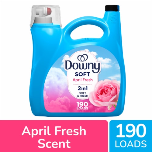 Downy April Fresh Liquid Fabric Softener Fabric Conditioner Perspective: front