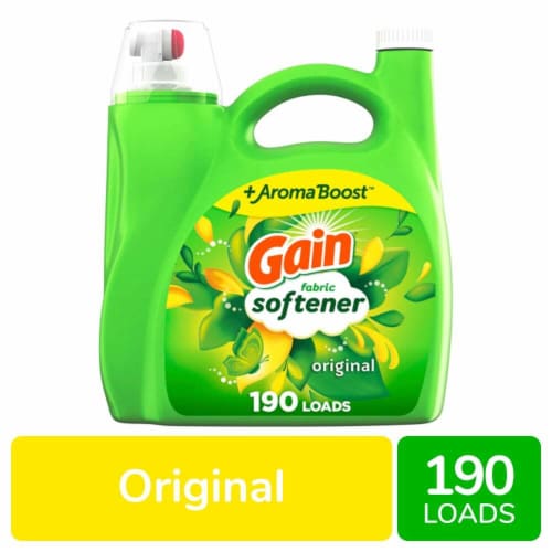 Gain Original Liquid Fabric Softener Fabric Conditioner Perspective: front