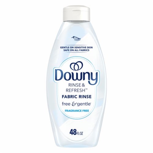 Downy Rinse & Refresh™ Free & Gentle™ Fragrance Free Fabric Rinse Perspective: front