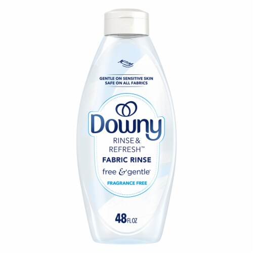 Downy Rinse & Refresh™ Free & Gentle™ Fragrance Free Fabric Rinse Perspective: front