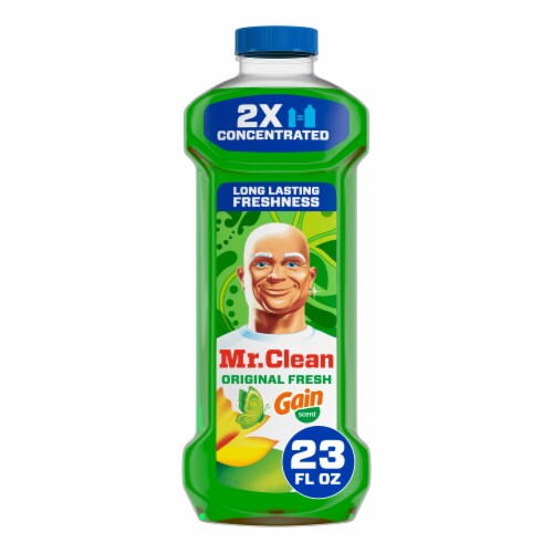 Mr. Clean 2X Concentrated Gain Original Scent Multi Surface Cleaner Perspective: front
