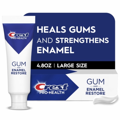 Crest Pro-Health Enamel Repair and Gum Toothpaste Anti cavity, Antibacterial Fluoride Perspective: front