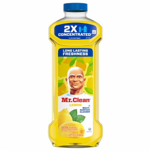 Mr. Clean® 2X Concentrated Lemon Scent Multi-Surface Cleaner Perspective: front