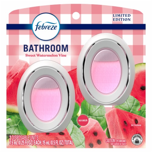 Febreze Small Spaces Air Freshener Sweet Watermelon Vine Perspective: front