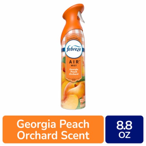 Febreze Air Mist Odor-Fighting Air Freshener Georgia Peach Orchard Perspective: front