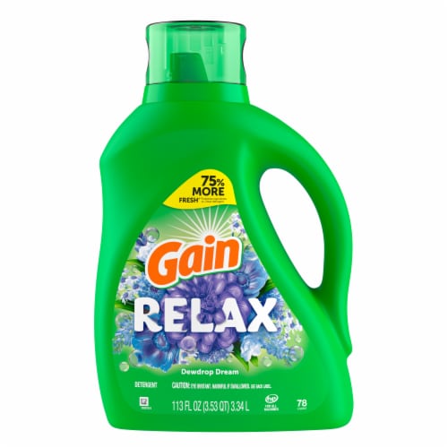 Gain Liquid Laundry Detergent Relax 113 fl oz Harris Teeter