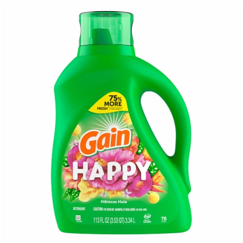 Gain Happy Liquid Laundrt Detergent Perspective: front