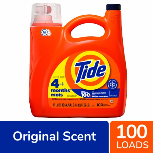 Tide Original Scent Liquid Laundry Detergent Perspective: front