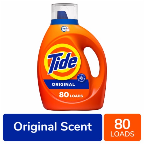 Tide Original Scent Liquid Laundry Detergent Perspective: front