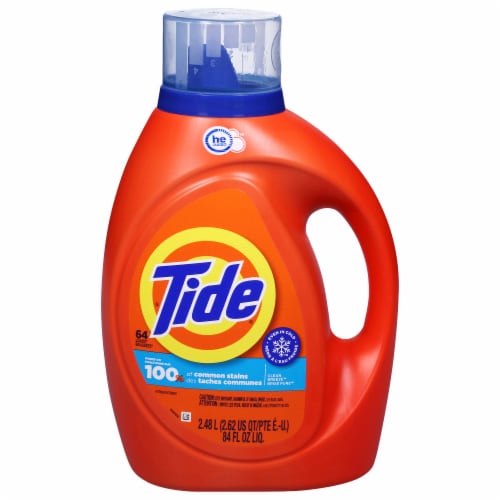 Tide® Clean Breeze Scent Liquid Laundry Detergent Perspective: front