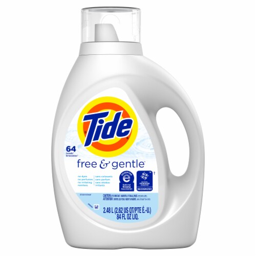 Tide Free & Gentle Liquid Laundry Detergent Perspective: front