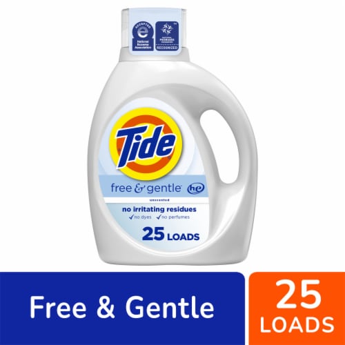 Tide Free & Gentle Unscented Liquid Laundry Detergent