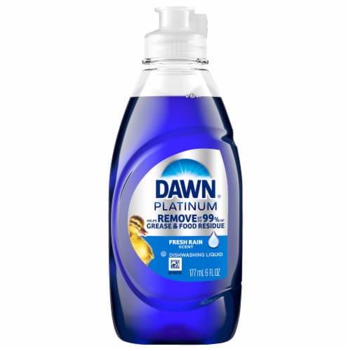 Dawn® Platinum Fresh Rain Scent Liquid Dish Soap Perspective: front