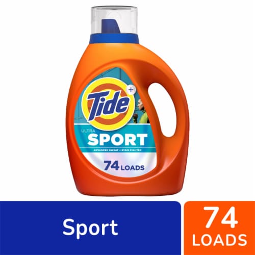 Tide Ultra Sport Liquid Laundry Detergent Perspective: front