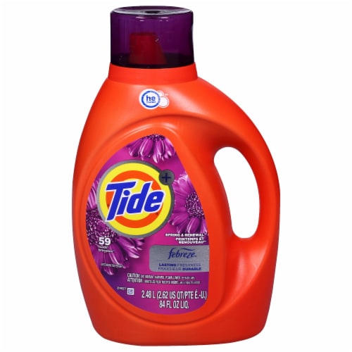 Tide Plus Febreze Freshness Spring & Renewal Liquid Laundry Detergent