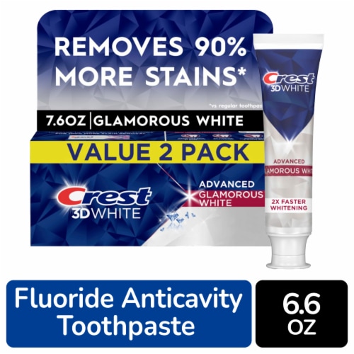Crest 3D White Advanced Glamorous White Value Pack Perspective: front